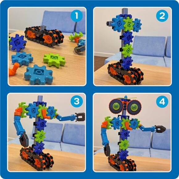 Gears! Gears! Gears! Robots in Motion Building Set - 116 Pieces, Ages 5+, Robot - Picture 4 of 7